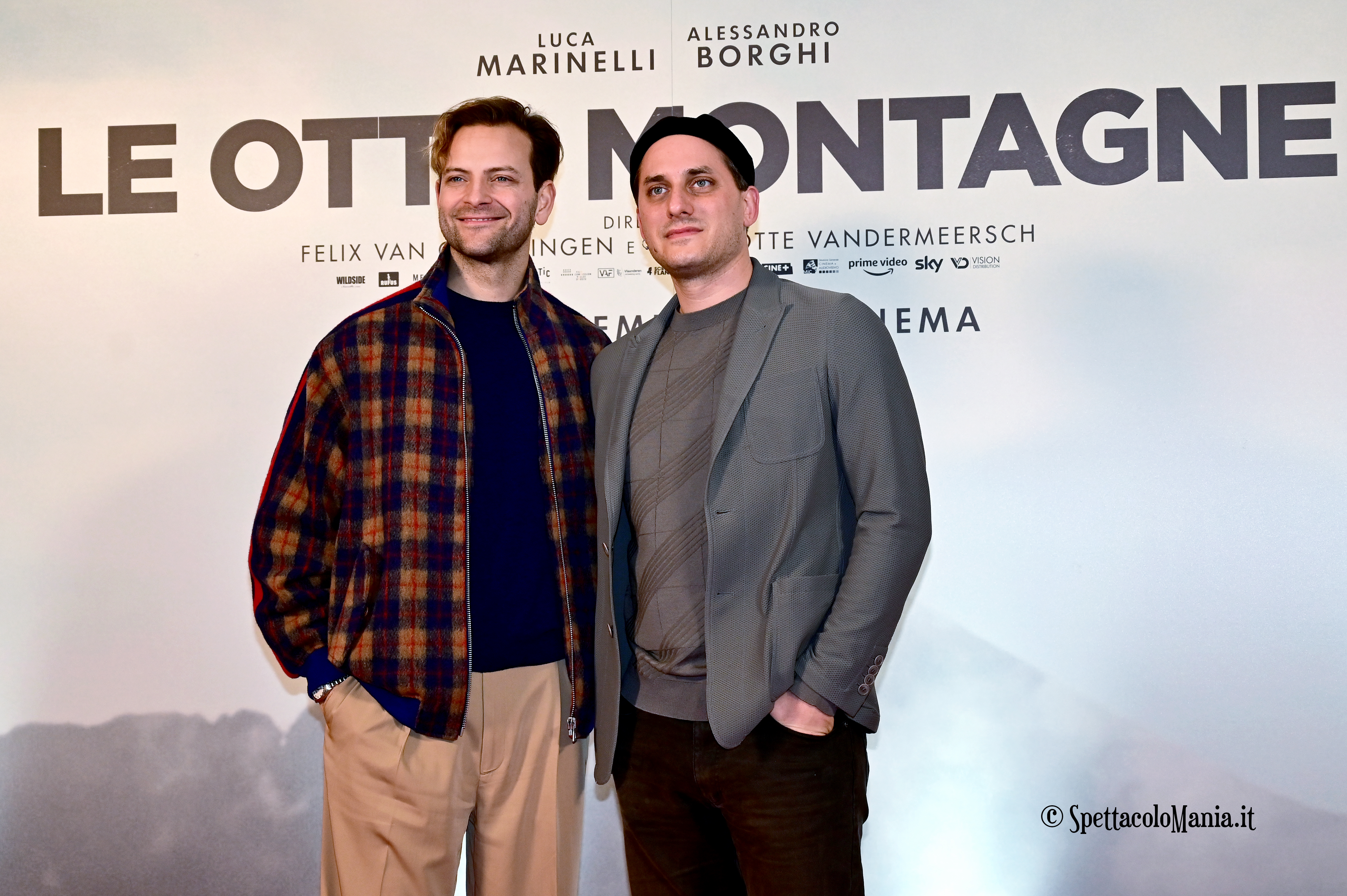 Le otto montagne con Alessandro Borghi e Luca Marinelli. Videoincontro